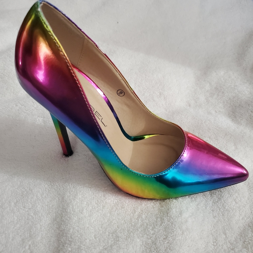 "C LABEL" Multi Color Pumps - Picture 2 of 8